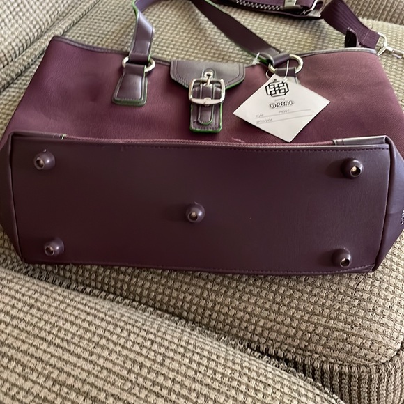 Dionite by Remo eggplant color tote bag - Picture 5 of 8